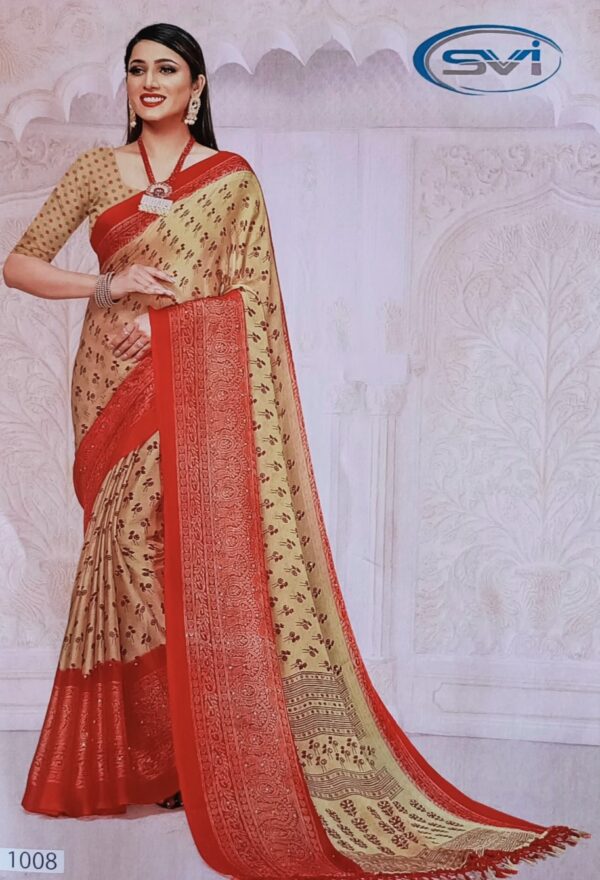 Ikkat Silk Saree