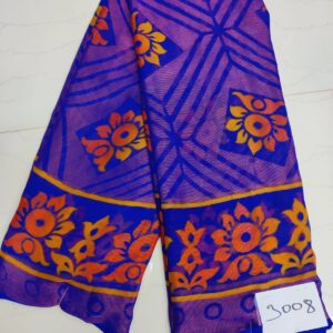 Royal Chiffon Brasso Saree