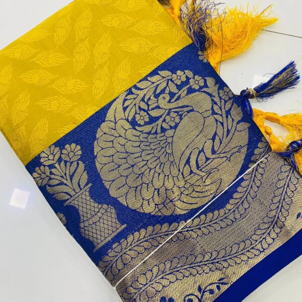 Trendy Silk Saree - Image 6