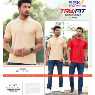 SBK TryFit Polo T-shirts for Men's